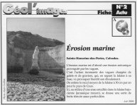 Erosion marine Ste Honorine des Perte Calvados